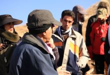 گزارش تصویری از کارگاه آموزشی متالوژنی(فلزایی) ایران - نمایشگاه سنگ های زینتی و بازدید از معادن سنگ در معلمان